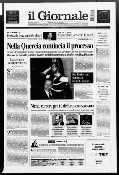 Il giornale : quotidiano del mattino